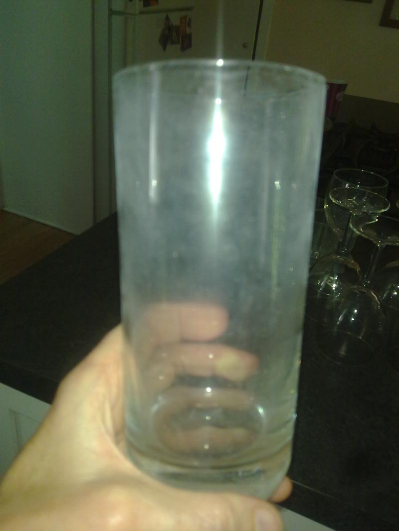 big drinking glasses