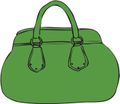 big green purse