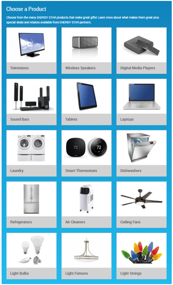 ENERGY STAR Holiday Gift Guide