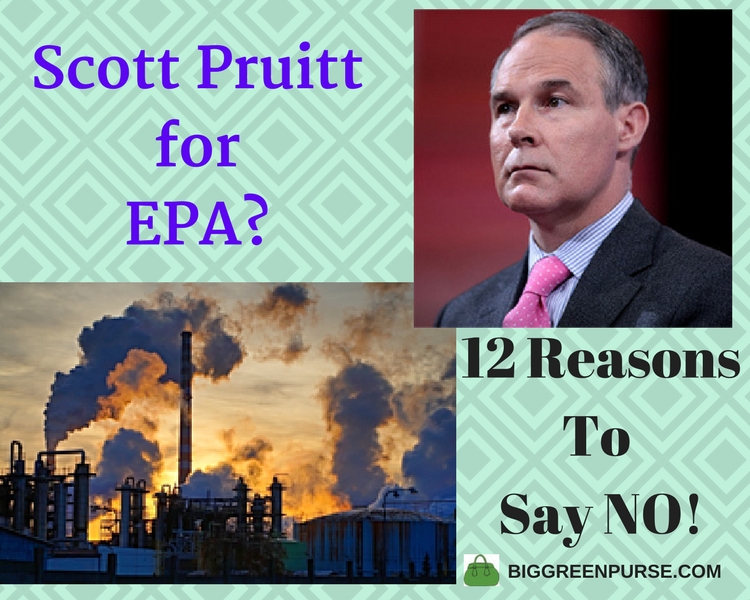 Not to Scott Pruitt