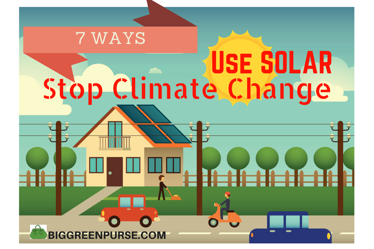 use solar to stop climate change