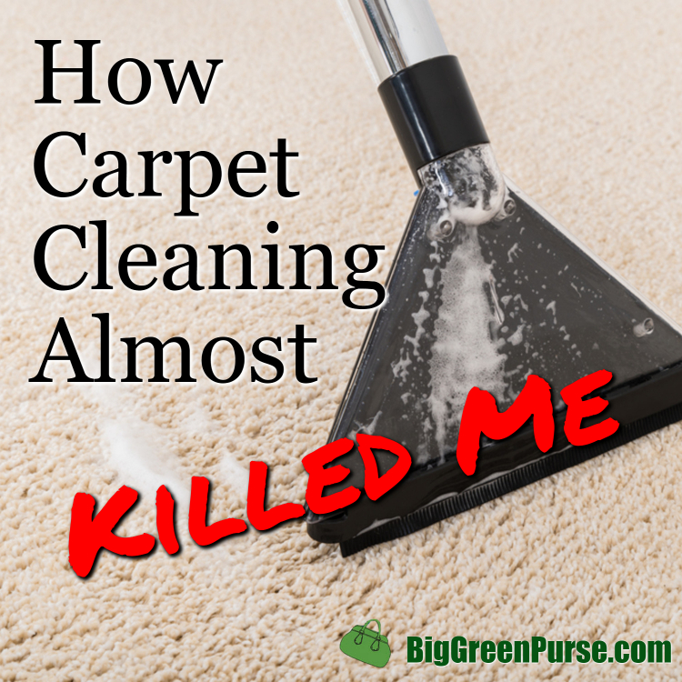 How Carpet Cleaning Almost Killed Me - Big Green Purse