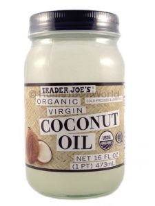 coconut oil trader joe