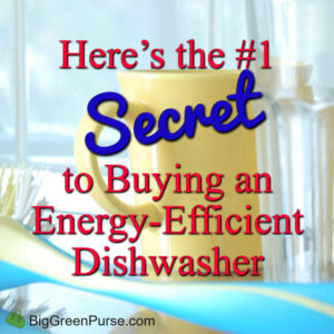 energy efficient dishwasher