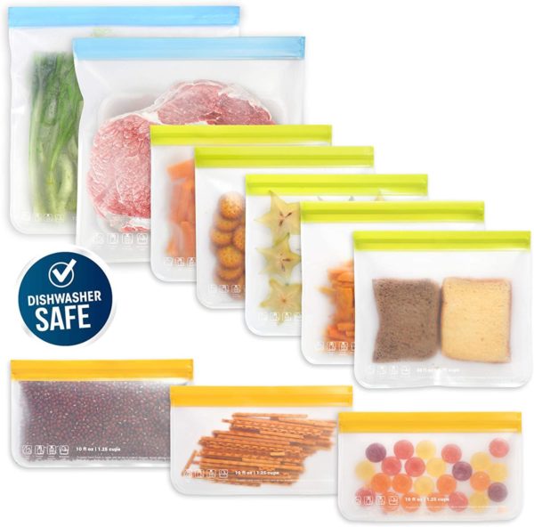 Plastic-free food storage bags
