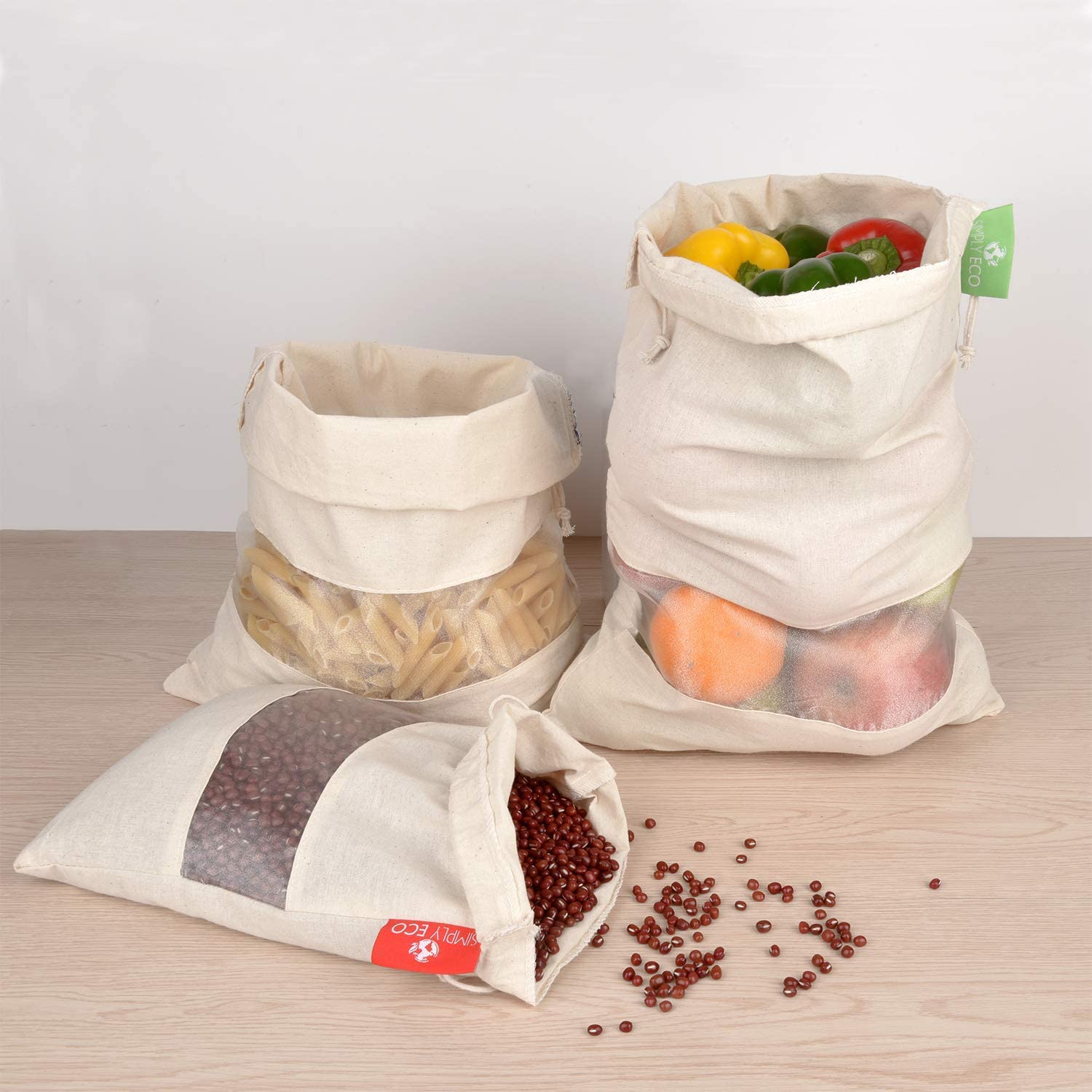 Don't Shop 'Til You Get These Plastic-Free Reusable Produce Bags - Big ...