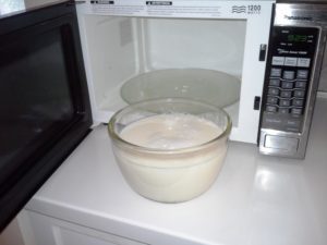 yogurt microwave