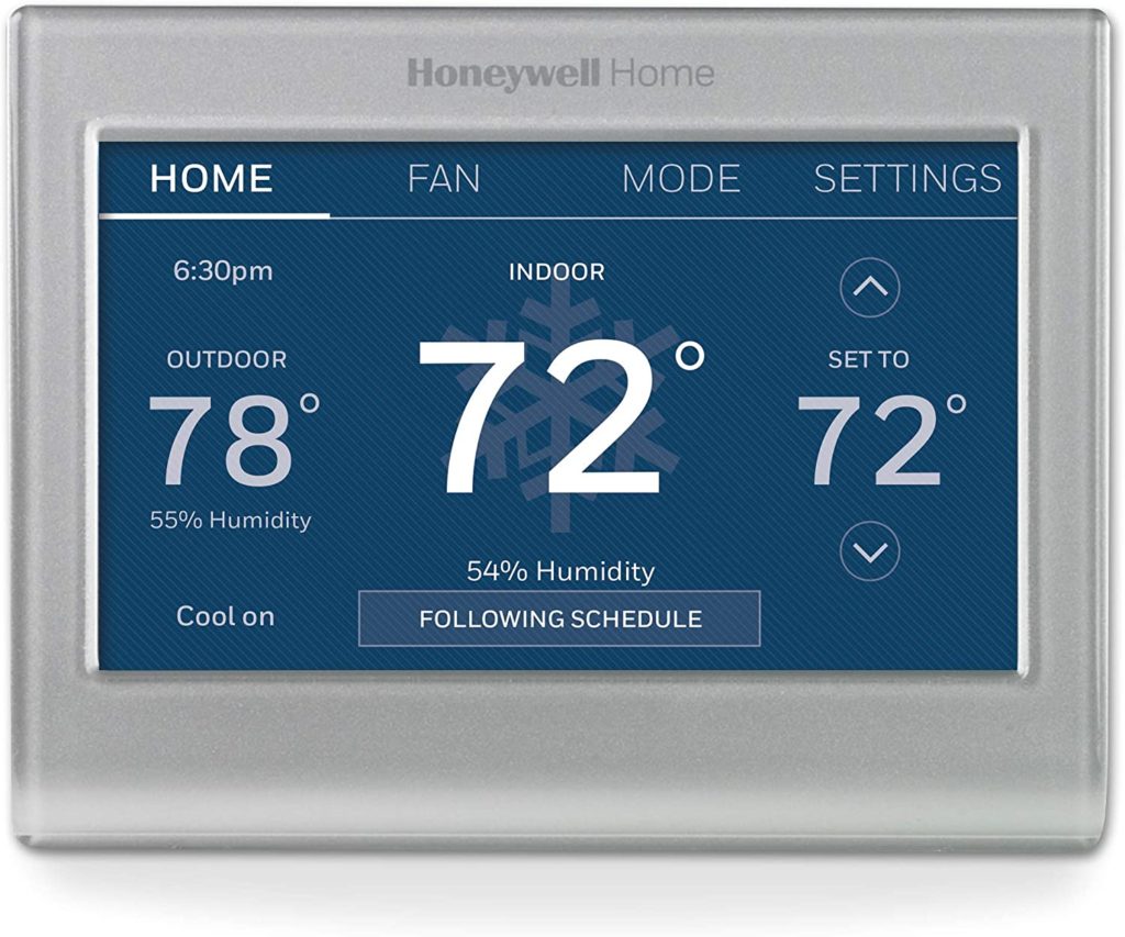 Honeywell smart energy-saving thermostat