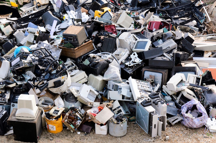 electronics waste needs to be recycled