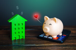 As the piggy bank implies, switching to electricity will save money.